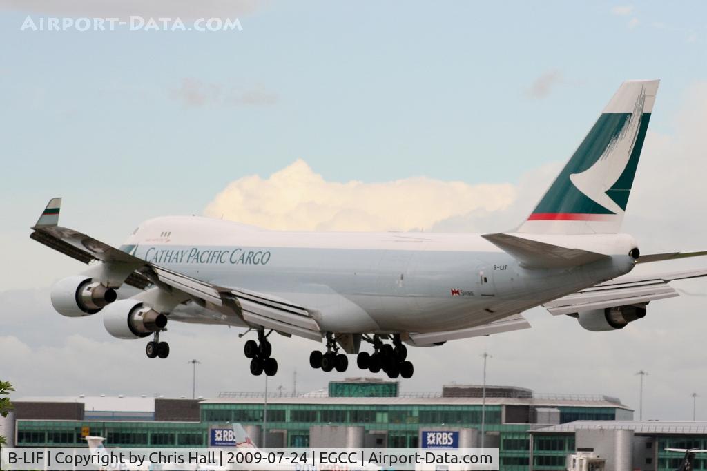 B-LIF, 2009 Boeing 747-467ERF C/N 36871, Cathay Pacific Cargo