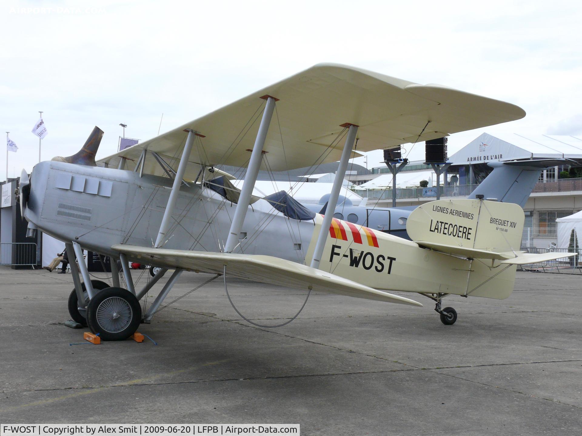F-WOST, Breguet 14P Replica C/N 150AB, Breguet P-XIV F-WOST Association Breguet XIV