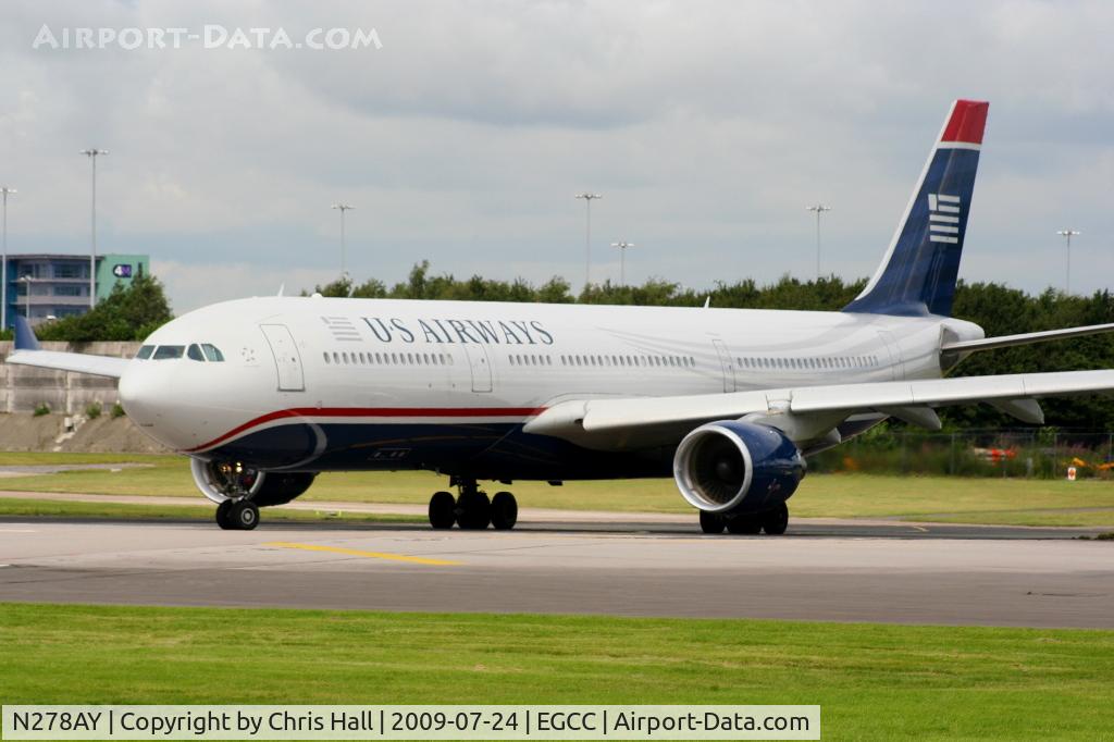 N278AY, 2001 Airbus A330-323 C/N 0388, US Airways