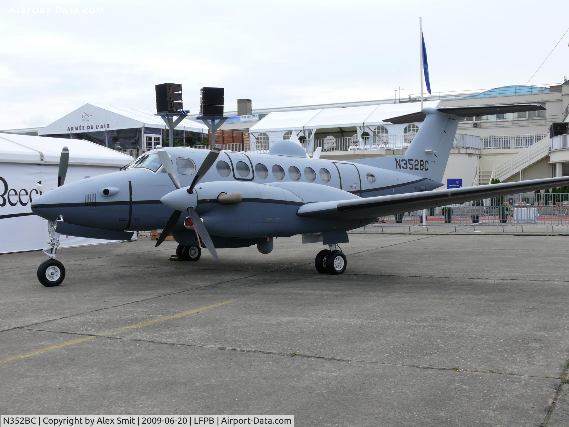 N352BC, 2005 Beechcraft MC-12 Huron (350ER King Air) C/N FL-463, Beech B300/MC-12W Super King Air N352BC L-3 Communications Advanced Aviation Llc
