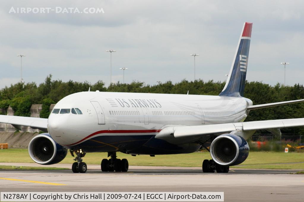 N278AY, 2001 Airbus A330-323 C/N 0388, US Airways