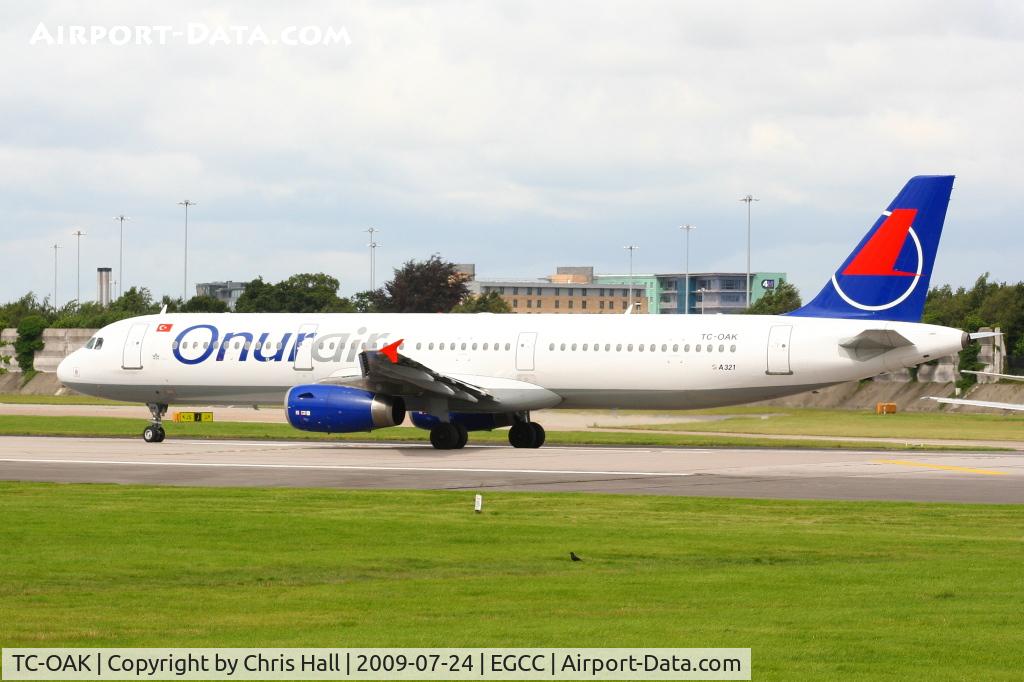 TC-OAK, 1999 Airbus A321-231 C/N 954, Onurair