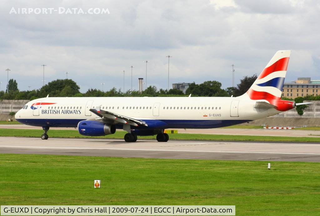 G-EUXD, 2004 Airbus A321-231 C/N 2320, British Airways