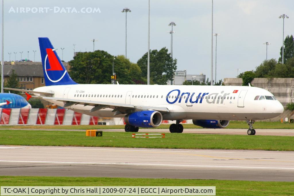 TC-OAK, 1999 Airbus A321-231 C/N 954, Onurair