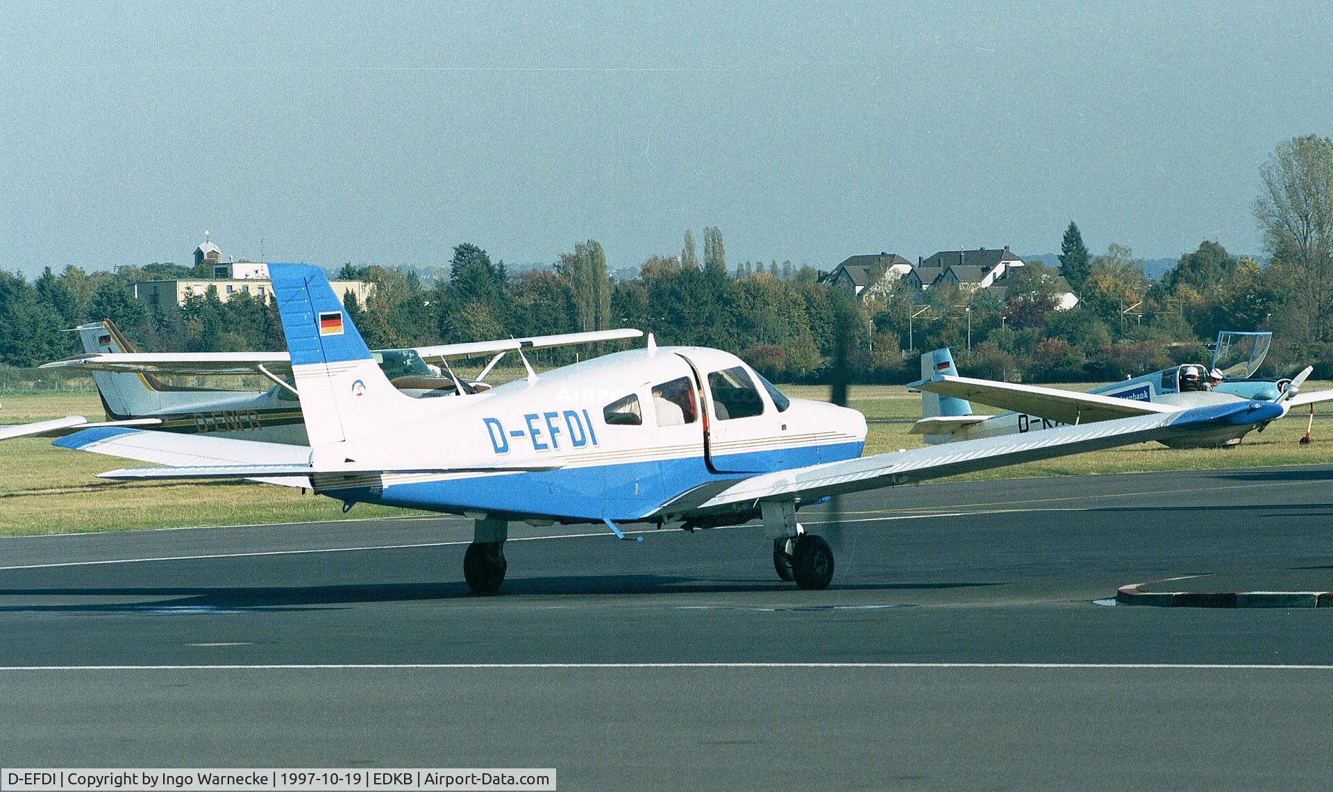 D-EFDI, 1982 Piper PA-28-181 Archer II C/N 28-8290111, Piper PA-28-181 Archer II at Bonn-Hangelar airfield