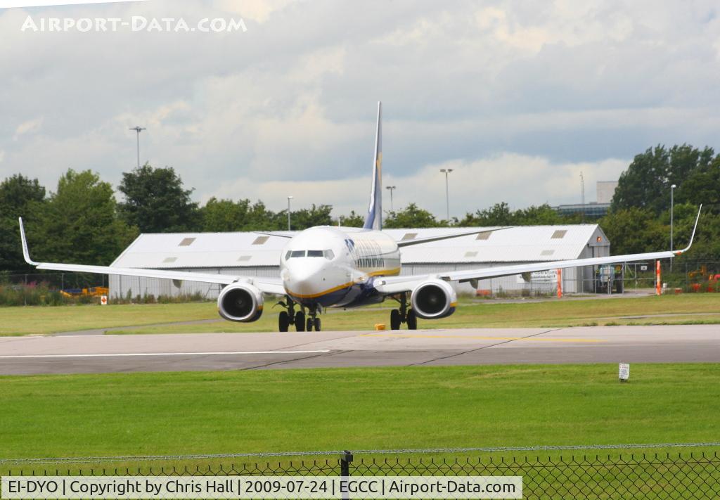 EI-DYO, 2008 Boeing 737-8AS C/N 33636, Ryanair