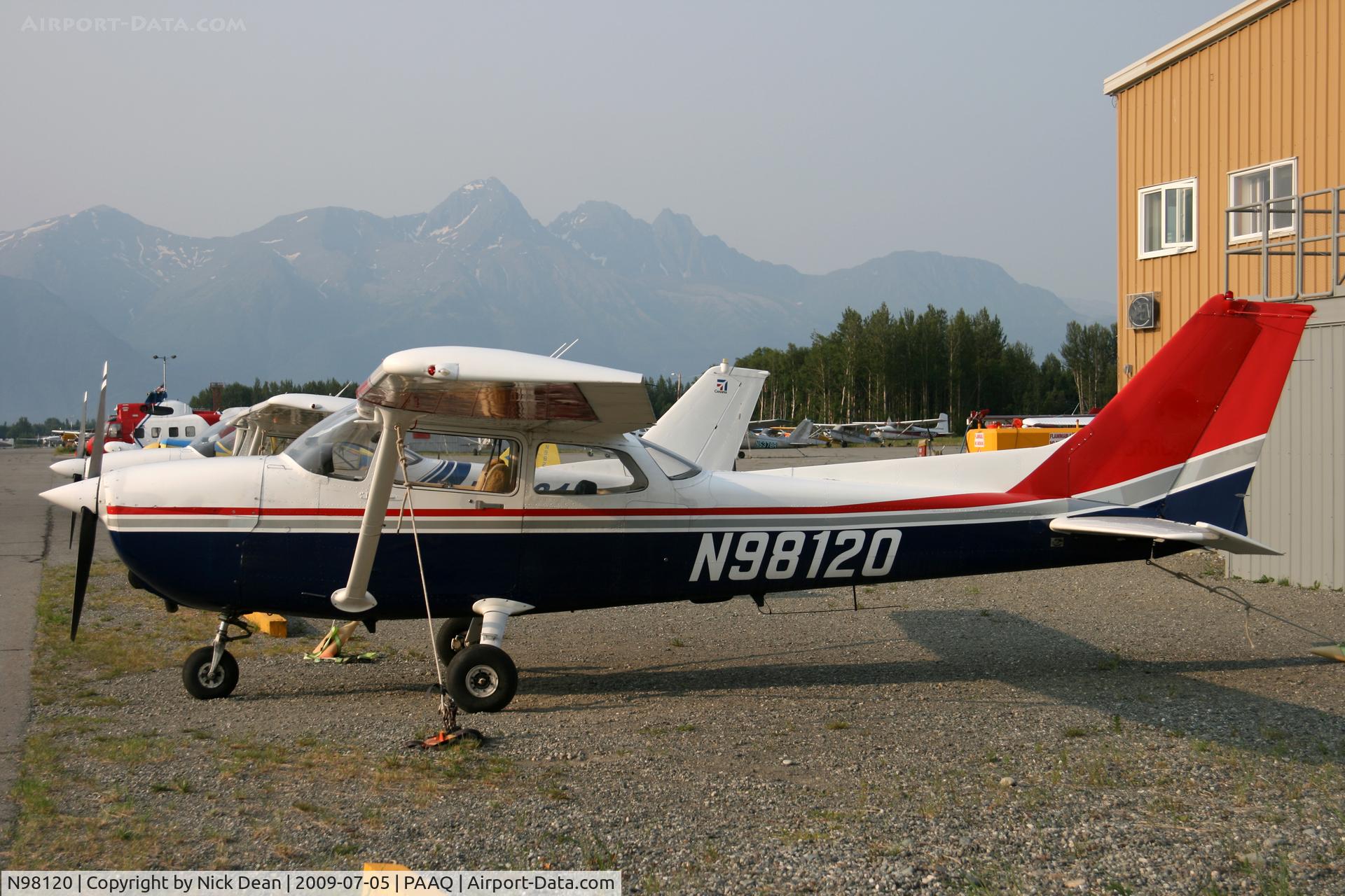 N98120, 1984 Cessna 172P C/N 17276260, PAAQ