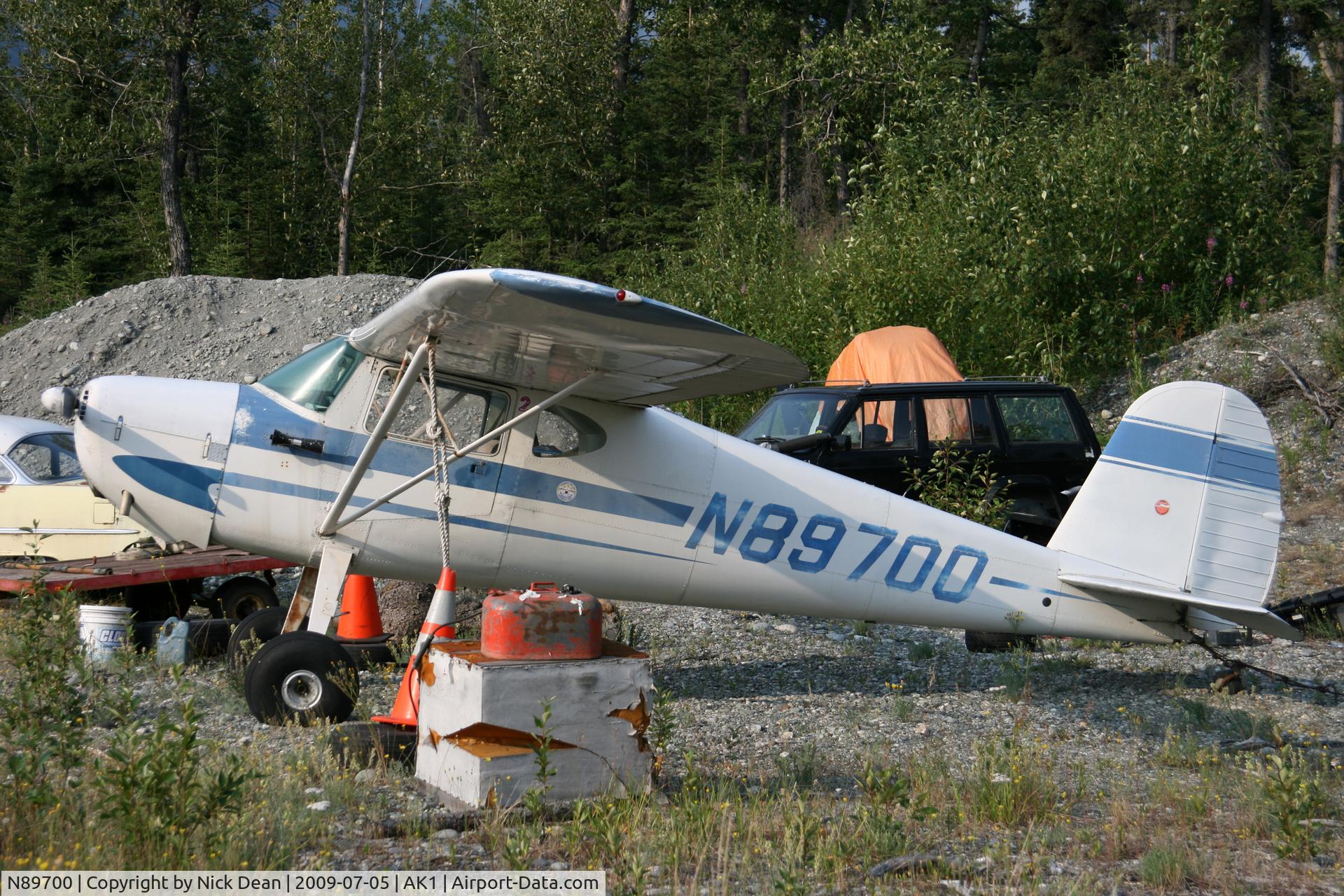 N89700, 1946 Cessna 140 C/N 8749, AK1