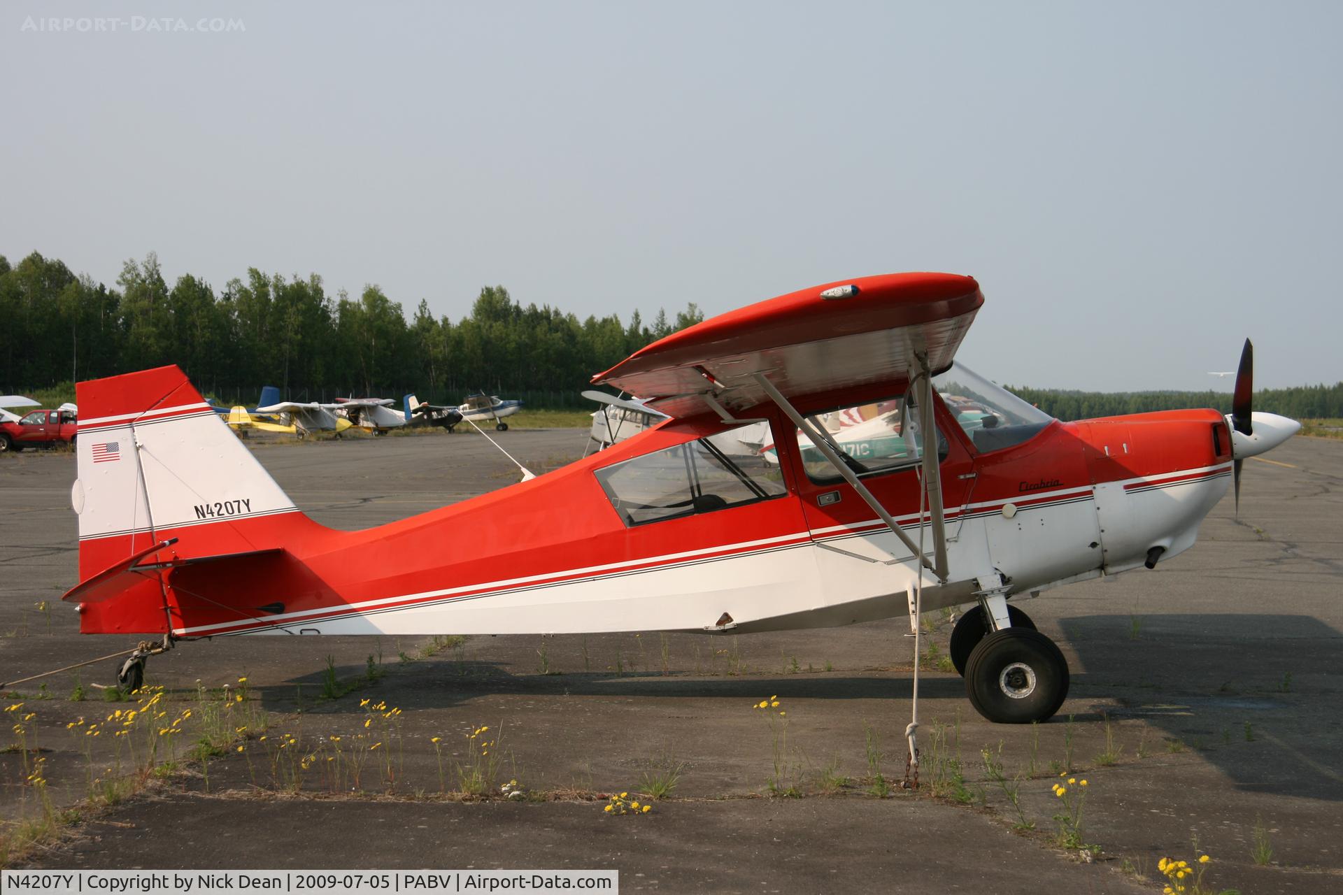 N4207Y, 1977 Bellanca 7GCBC C/N 972-77, PABV