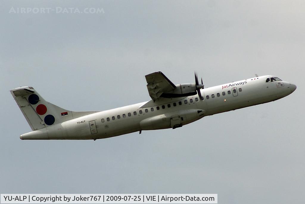 YU-ALP, 1990 ATR 72-202 C/N 189, Jat Airways Aérospatiale ATR-72