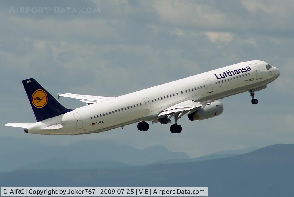 D-AIRC, 1994 Airbus A321-131 C/N 0473, Lufthansa Airbus A321-131