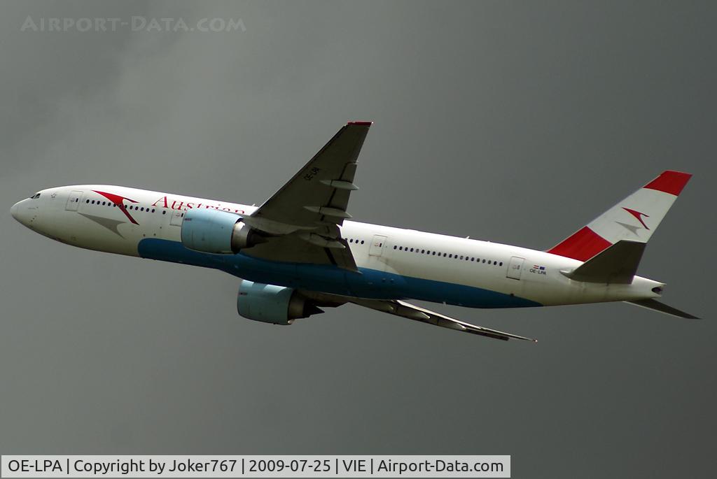 OE-LPA, 1997 Boeing 777-2Z9/ER C/N 28698, Austrian Airlines Boeing 777-2Z9(ER)