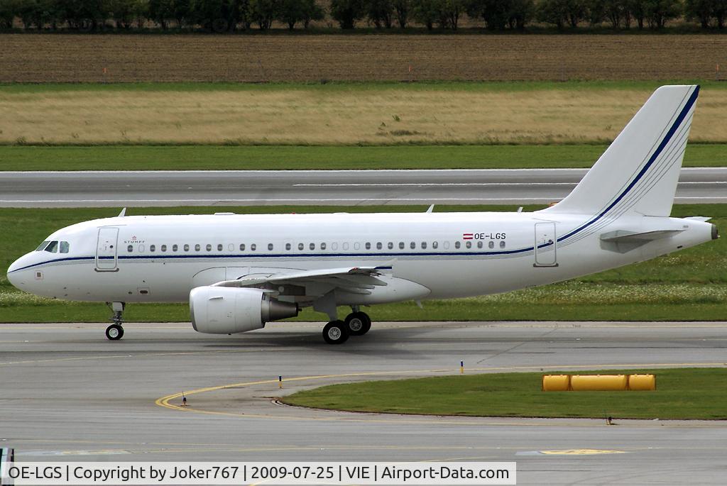 OE-LGS, 2007 Airbus A319-115C C/N 3046, Triple Alpha Airbus A319-115X (ACJ)