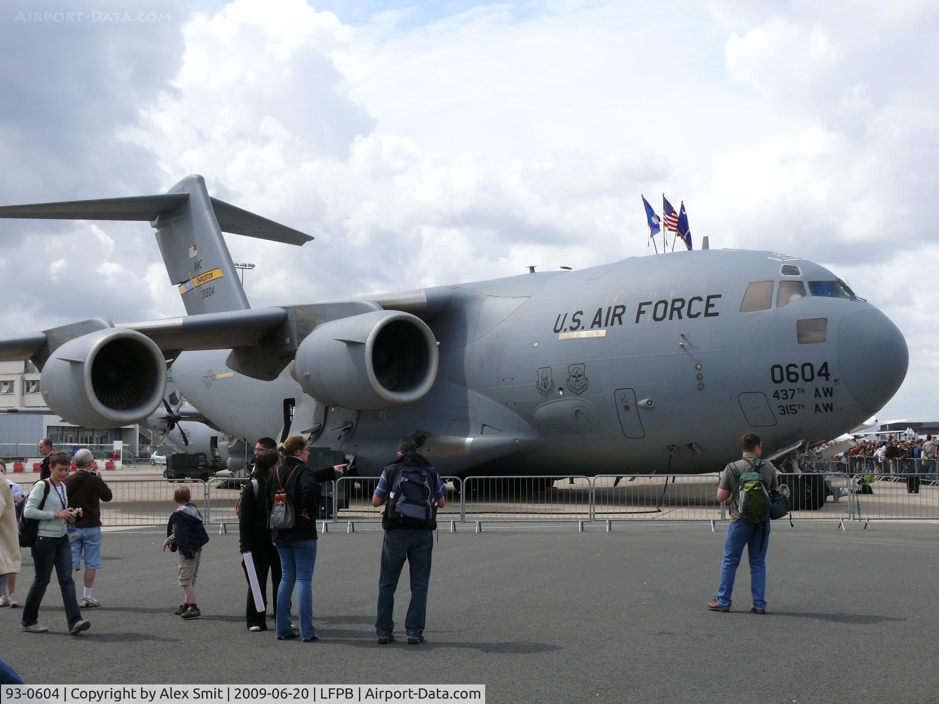 93-0604, 1994 McDonnell Douglas C-17A Globemaster III C/N F-23/P-20, McDonnell Douglas C-17A Globemaster 3 93-0604 US Air Force