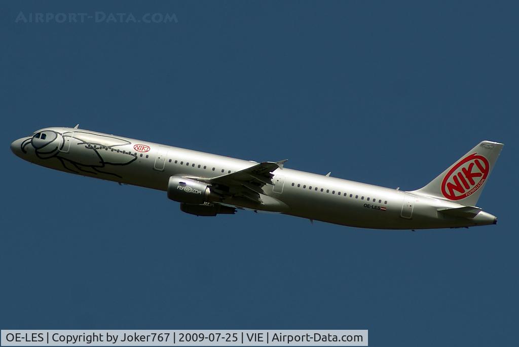 OE-LES, 2008 Airbus A321-211 C/N 3504, NIKI Airbus A321-231