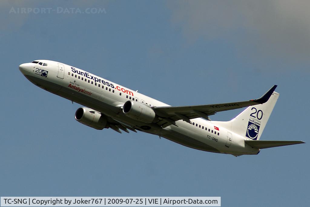 TC-SNG, 2008 Boeing 737-8HC C/N 36530, SunExpress Boeing 737-8HC(WL)
