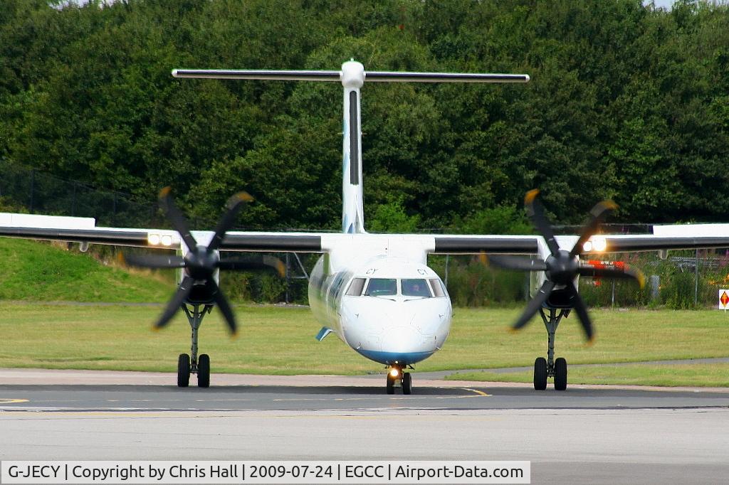 G-JECY, 2007 De Havilland Canada DHC-8-402Q Dash 8 C/N 4157, flybe