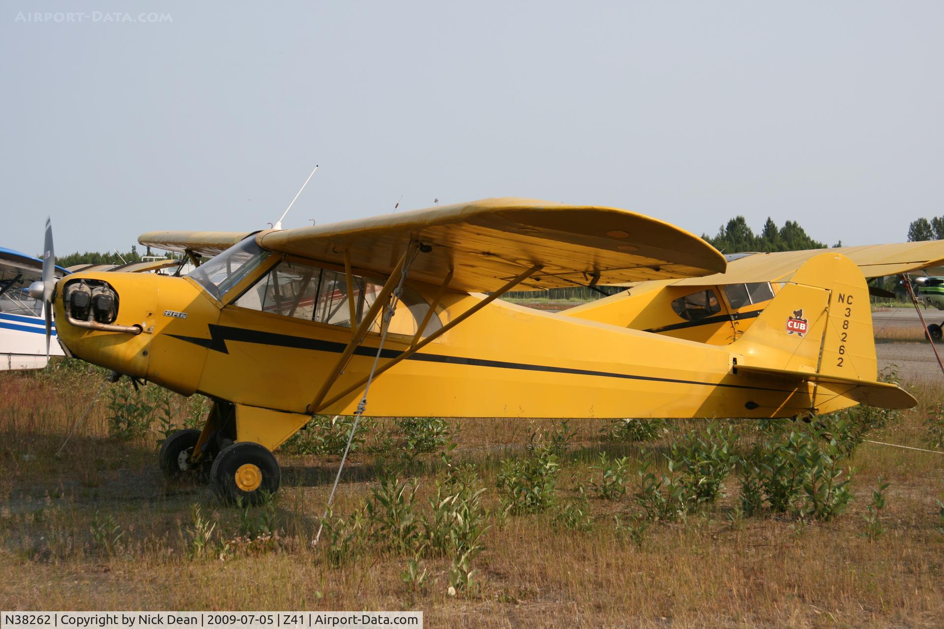 N38262, 1941 Piper J3L-65 Cub C/N 6887, Z41