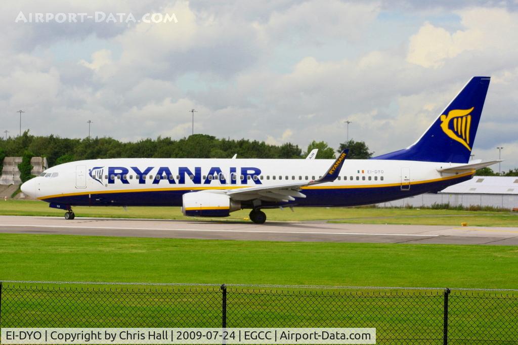 EI-DYO, 2008 Boeing 737-8AS C/N 33636, Ryanair