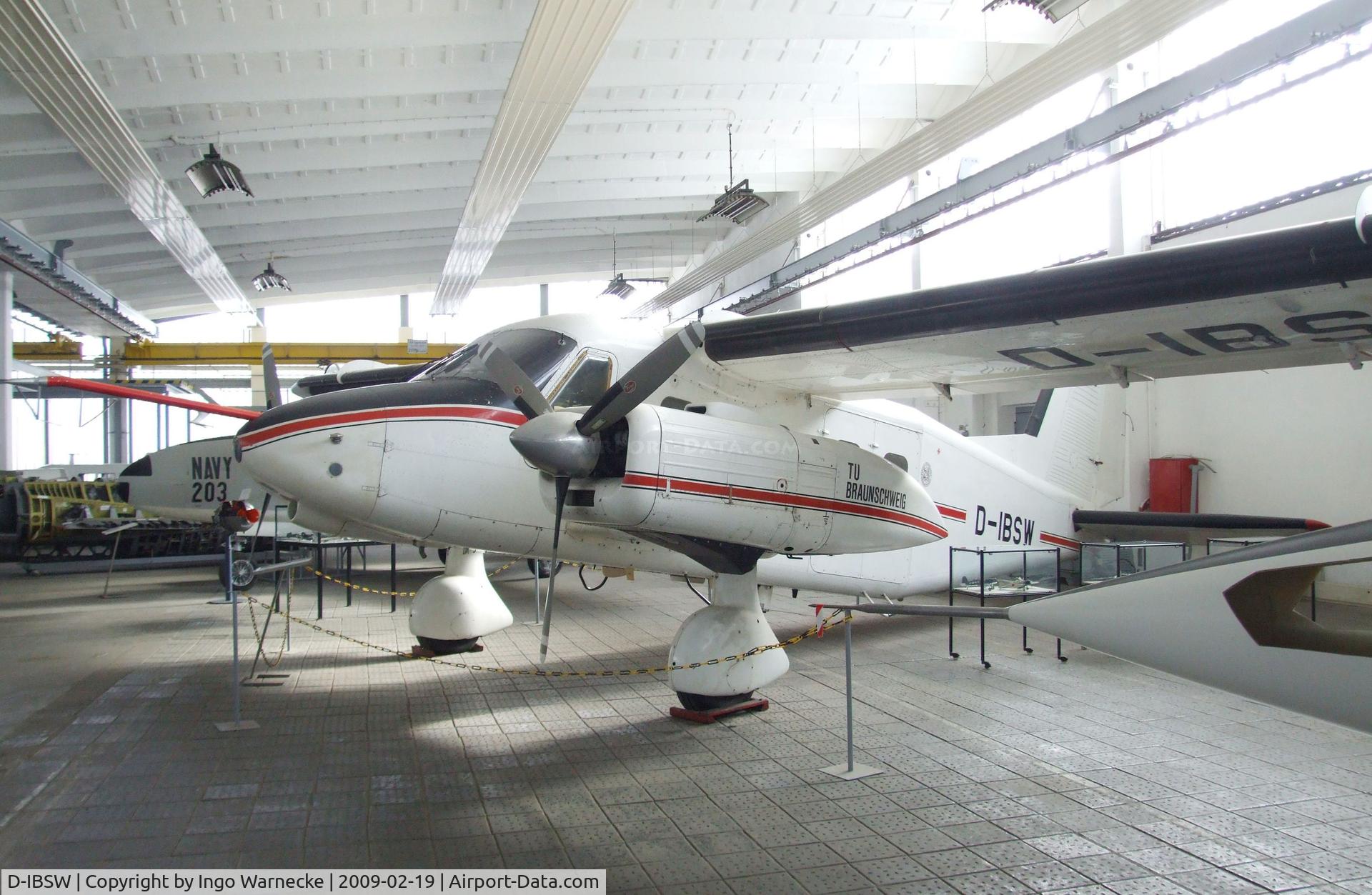 D-IBSW, Dornier Do-28D-1 Skyservant C/N 4033, Dornier Do 28D-1 Skyservant operated by TU Braunschweig (Brunswick Technical University) as research aircraft until 1993, now at the Museum für Luftfahrt und Technik at Wernigerode