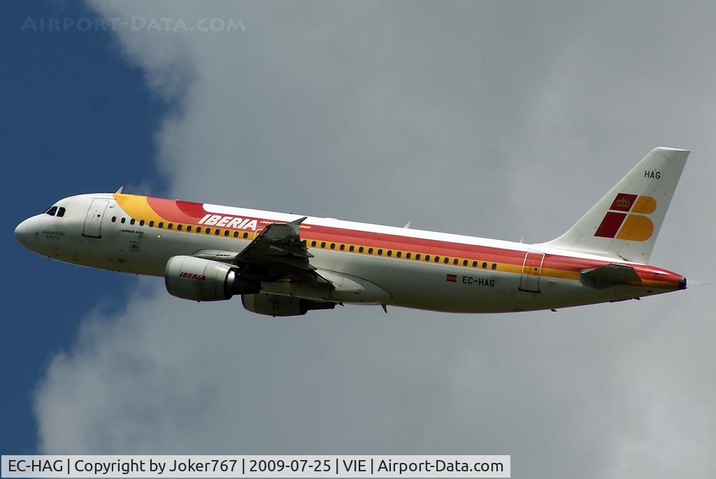 EC-HAG, 1999 Airbus A320-214 C/N 1059, Iberia Airbus A320-214