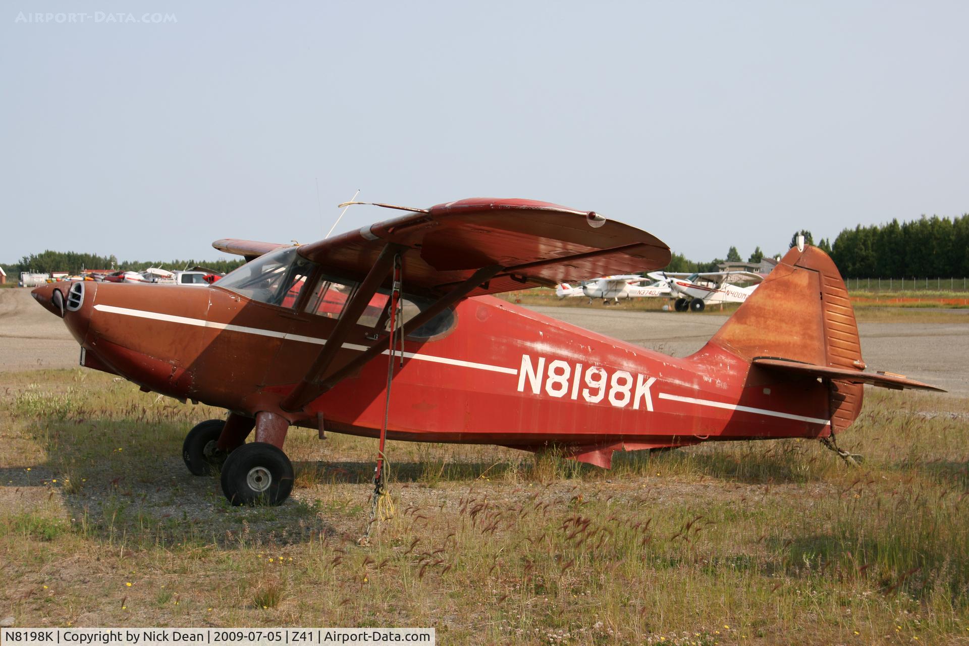 N8198K, 1946 Stinson 108-1 Voyager C/N 108-1198, Z41