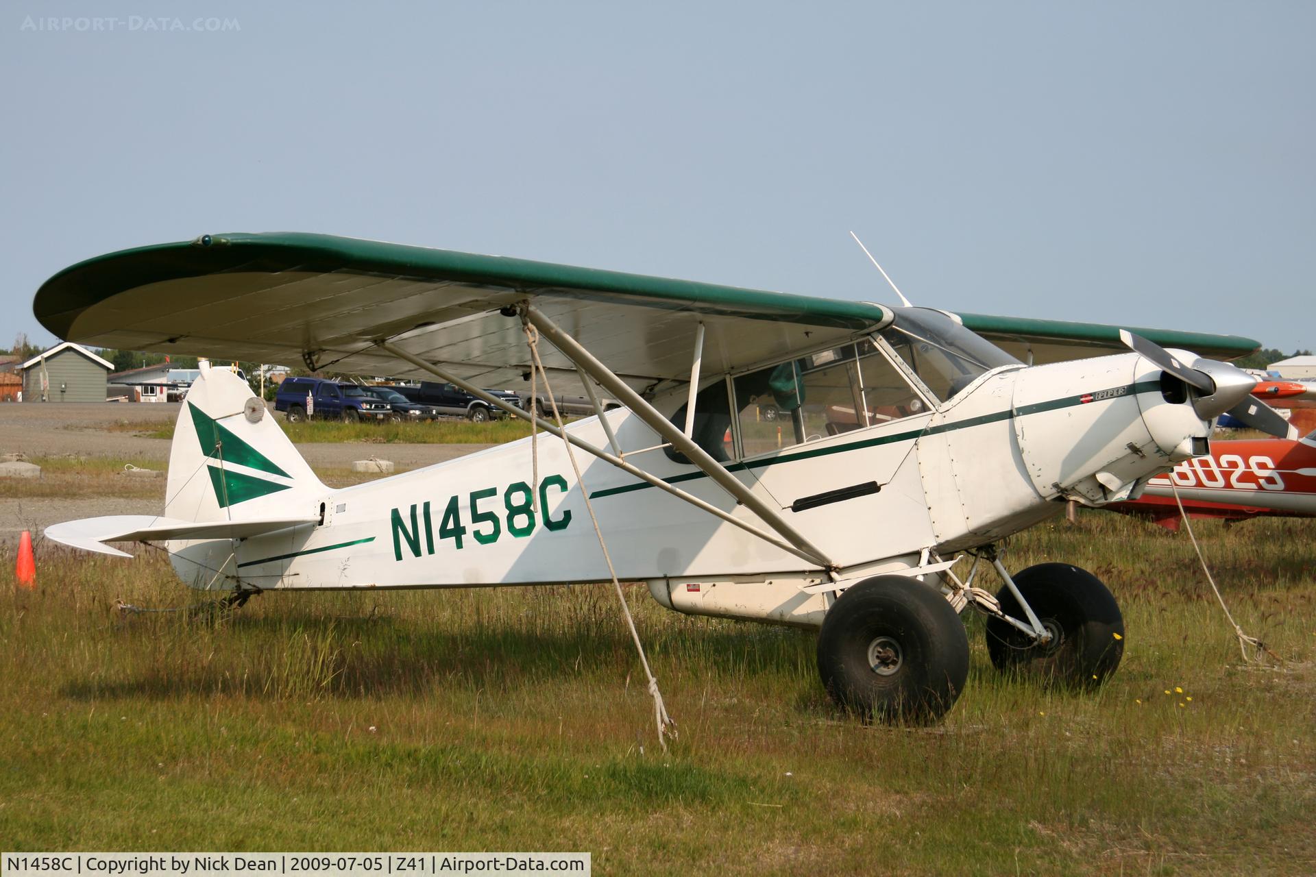 N1458C, 1953 Piper PA-18-135 Super Cub C/N 18-2657, Z41