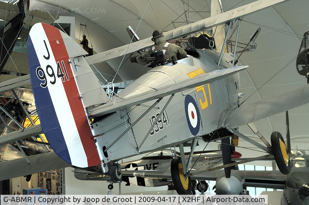 G-ABMR, 1931 Hawker Hart C/N HH1, Preserved in the RAF Museum Hendon.