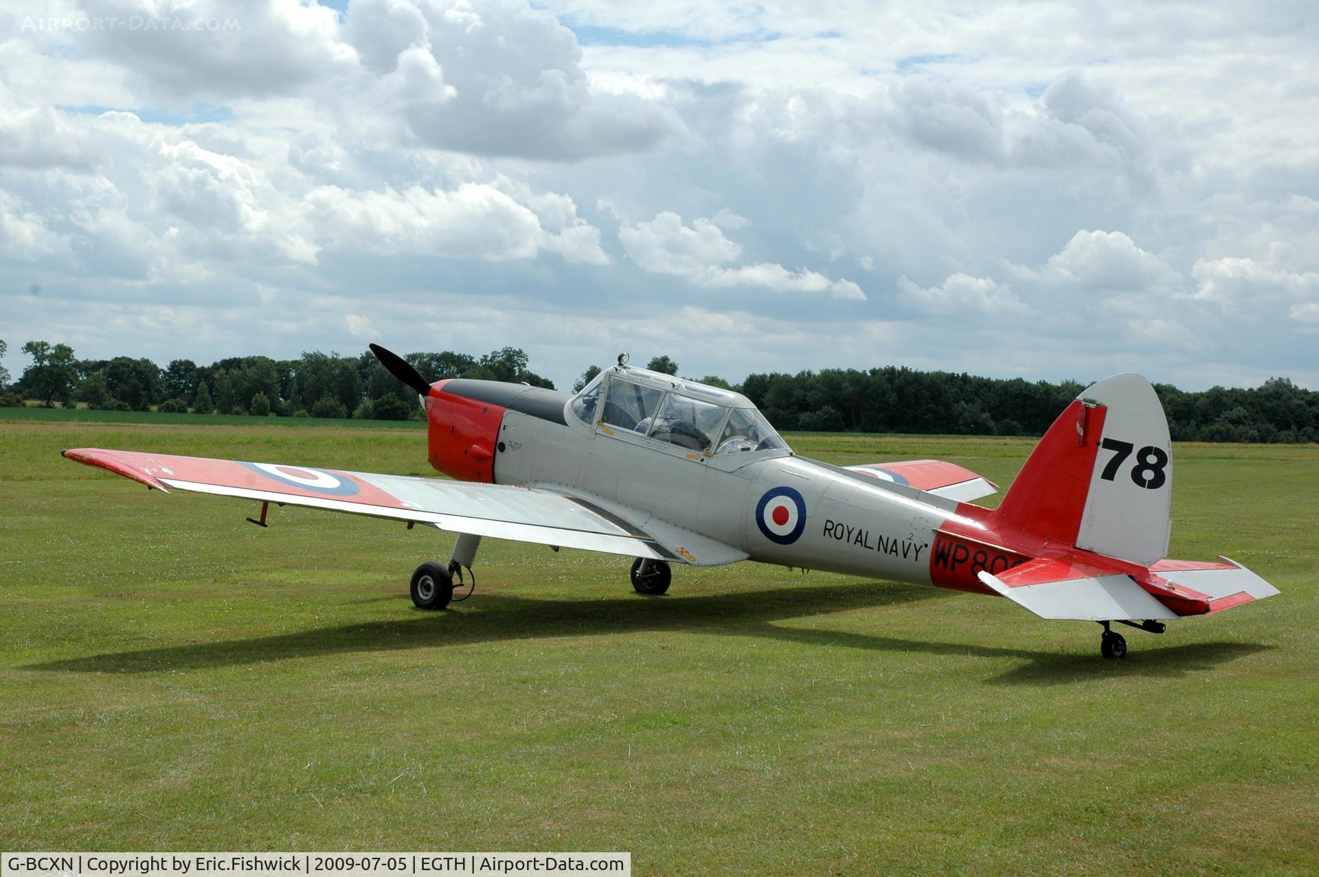 G-BCXN, 1952 De Havilland DHC-1 Chipmunk T.10 C/N C1/0692, 1. WP800 at the Shuttleworth Military Pagent air Display July 09