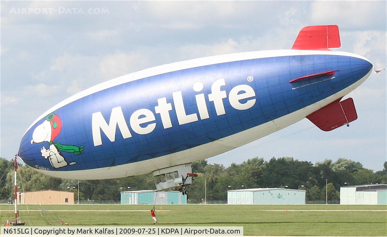 N615LG, 1997 American Blimp Corp A60R C/N 015, MetLife, American Blimp Corp A60R, N615LG- 