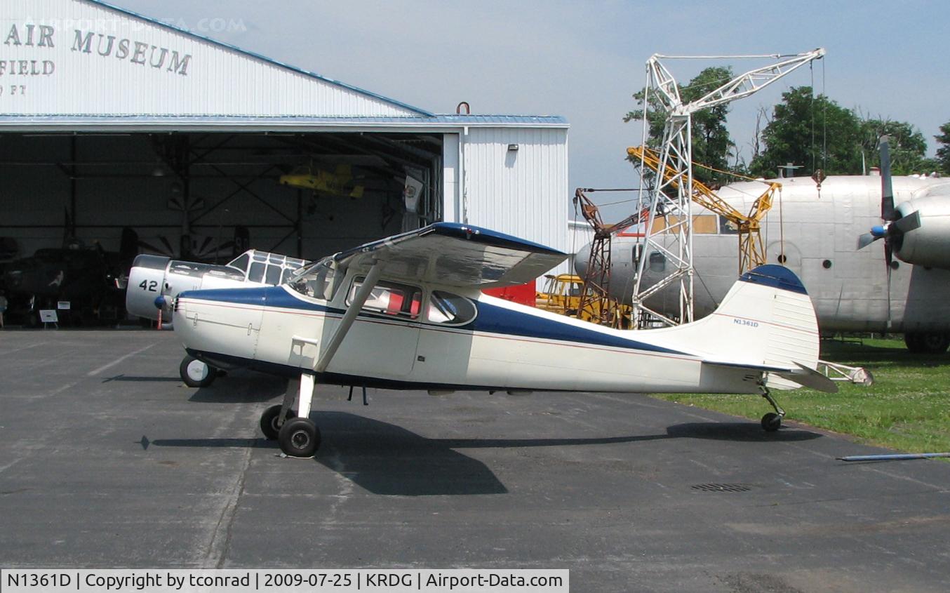 N1361D, 1951 Cessna 170A C/N 20107, at Reading