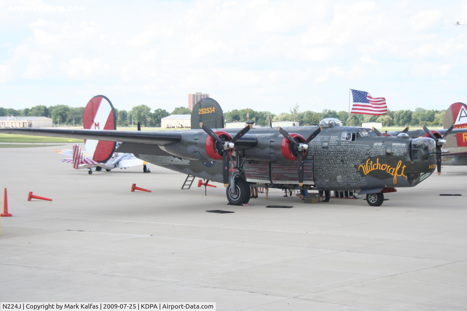 N224J, 1944 Consolidated B-24J-85-CF Liberator C/N 1347 (44-44052), Collings Foundation, Consolidated B-24J Liberator 252534 at Community Days KDPA