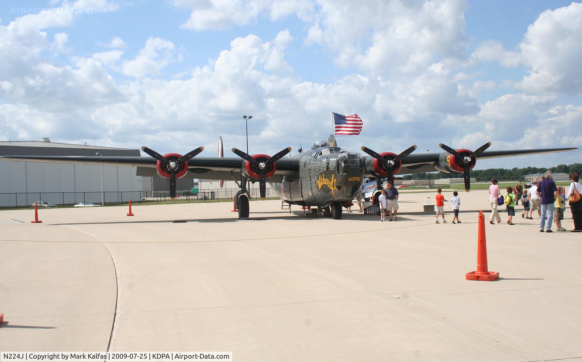 N224J, 1944 Consolidated B-24J-85-CF Liberator C/N 1347 (44-44052), Collings Foundation, Consolidated B-24J Liberator 252534 at Community Days KDPA
