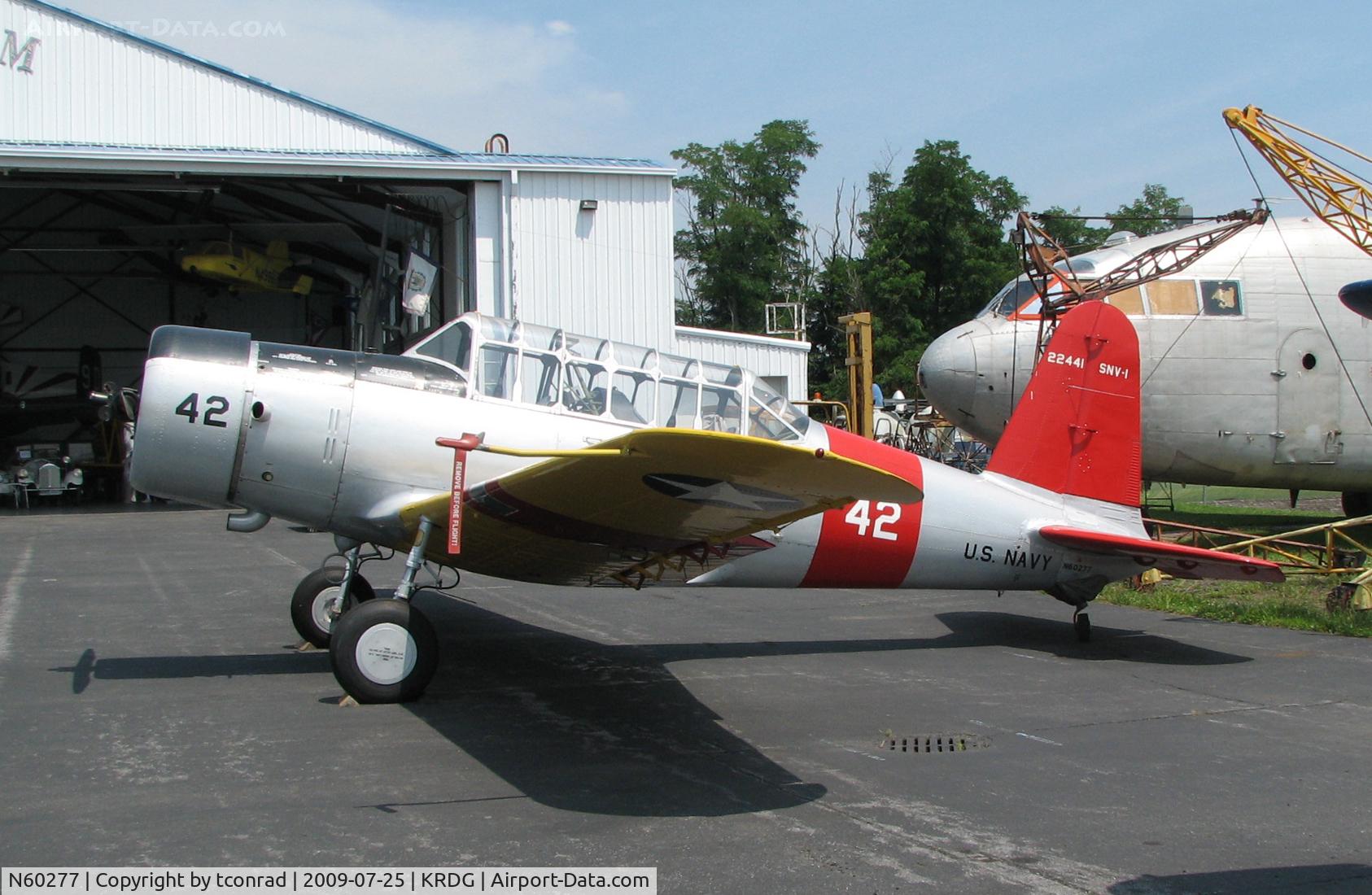 N60277, 1942 Consolidated Vultee BT-13A C/N 6519, at Reading
