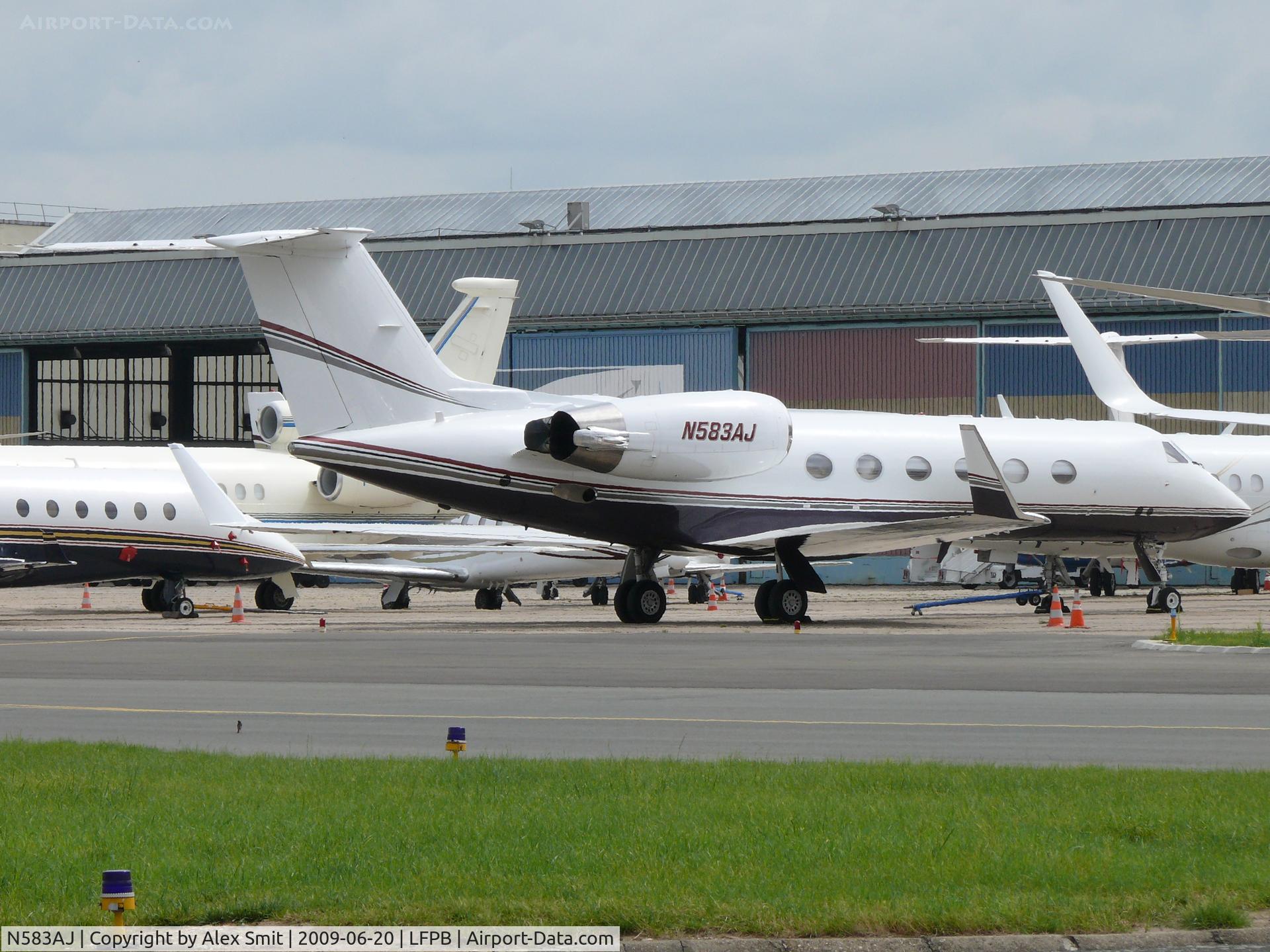 N583AJ, 1992 Gulfstream Aerospace G-IV C/N 1184, Gulfstream Aerospace Gulfstream IV N583AJ Moss Jerone