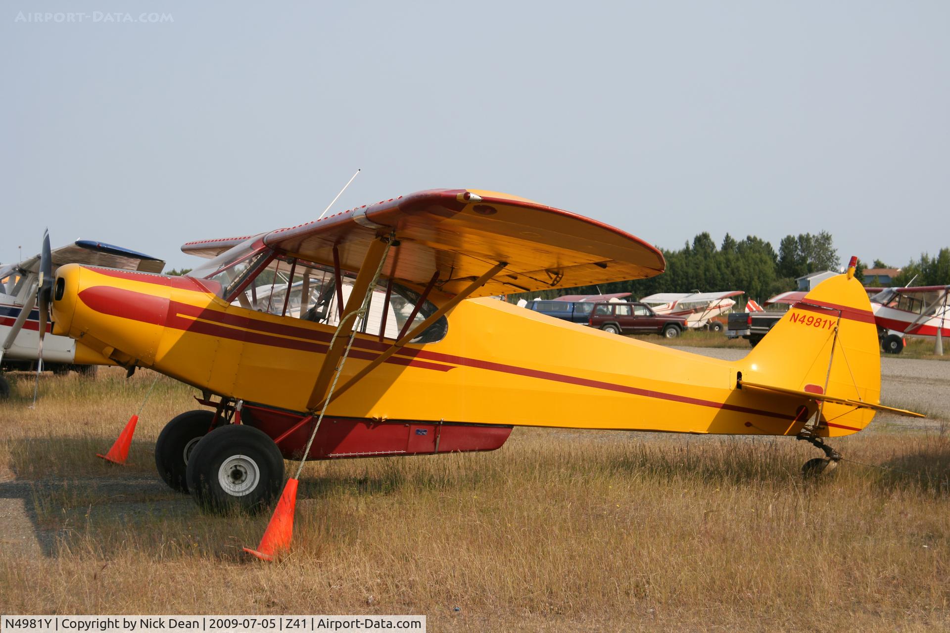 N4981Y, 1973 Piper PA-18-150 Super Cub C/N 18-7309021, Z41