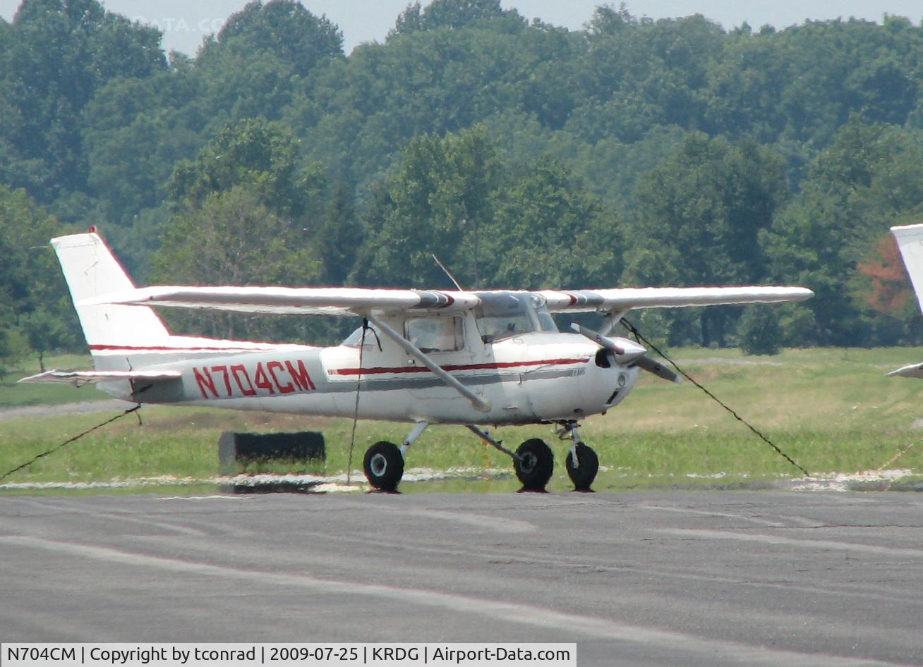 N704CM, 1976 Cessna 150M C/N 15078505, at Reading