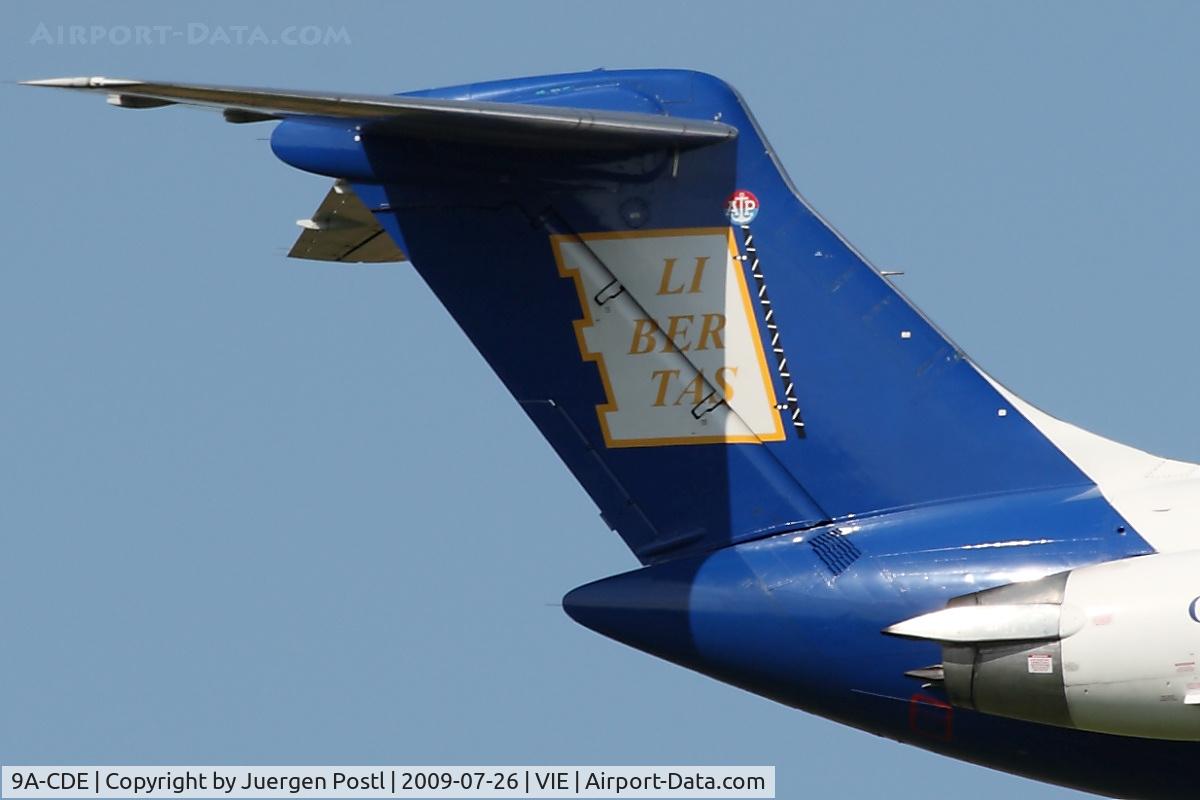 9A-CDE, 1981 McDonnell Douglas MD-82 (DC-9-82) C/N 48066, MD-82
