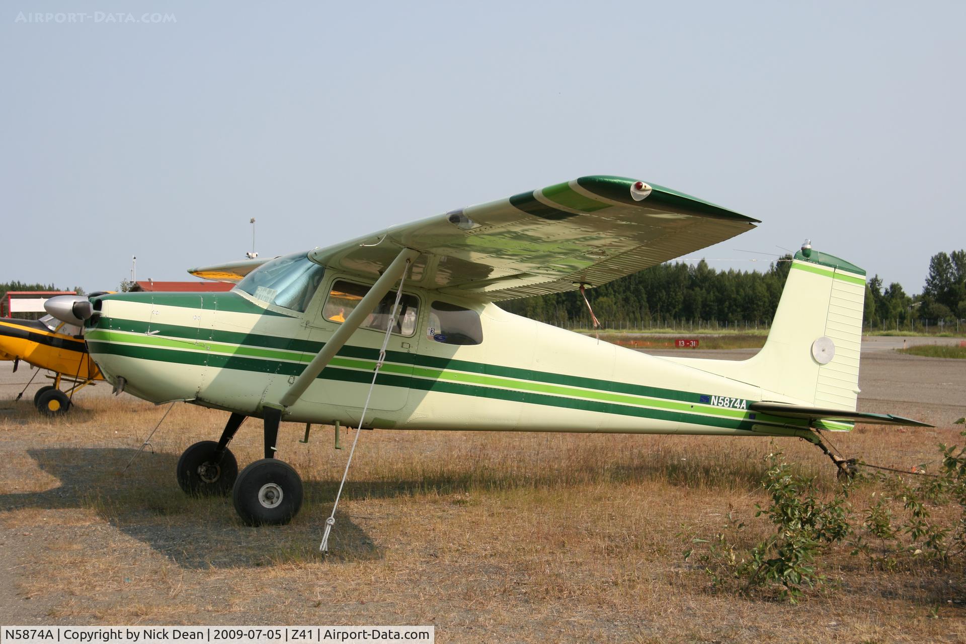 N5874A, 1956 Cessna 172 C/N 28474, Z41