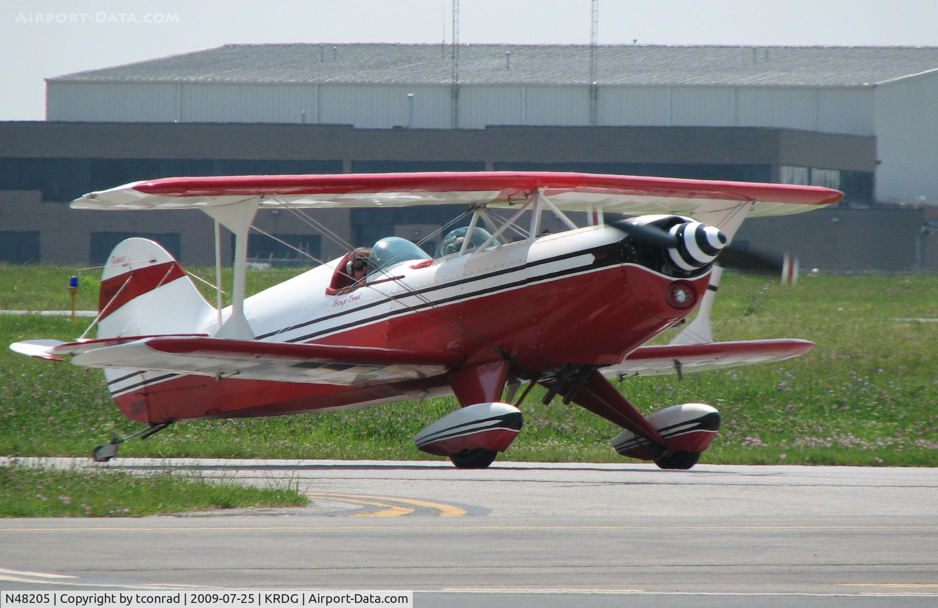 N48205, 1977 Steen Skybolt C/N DEC-2, at Reading