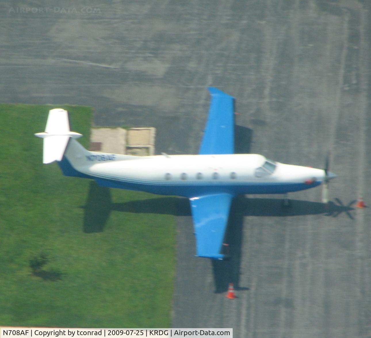 N708AF, 2006 Pilatus PC-12/47 C/N 708, at Reading