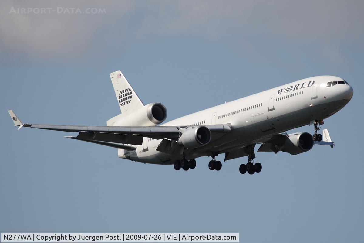 N277WA, 1995 McDonnell Douglas MD-11 C/N 48743, MD-11 World Airways