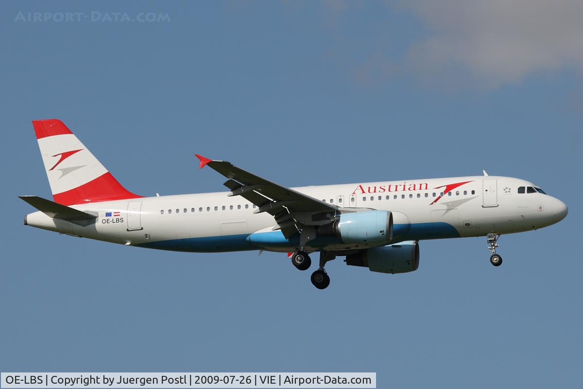 OE-LBS, 2000 Airbus A320-214 C/N 1189, Airbus A320-214