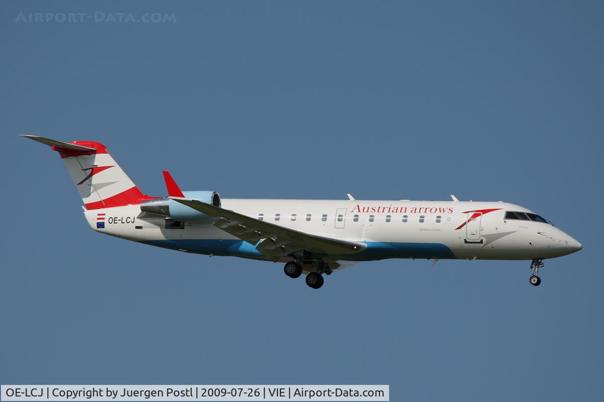 OE-LCJ, 1996 Canadair CRJ-200LR (CL-600-2B19) C/N 7142, Bombardier Inc. Canadair CL 600-2B19