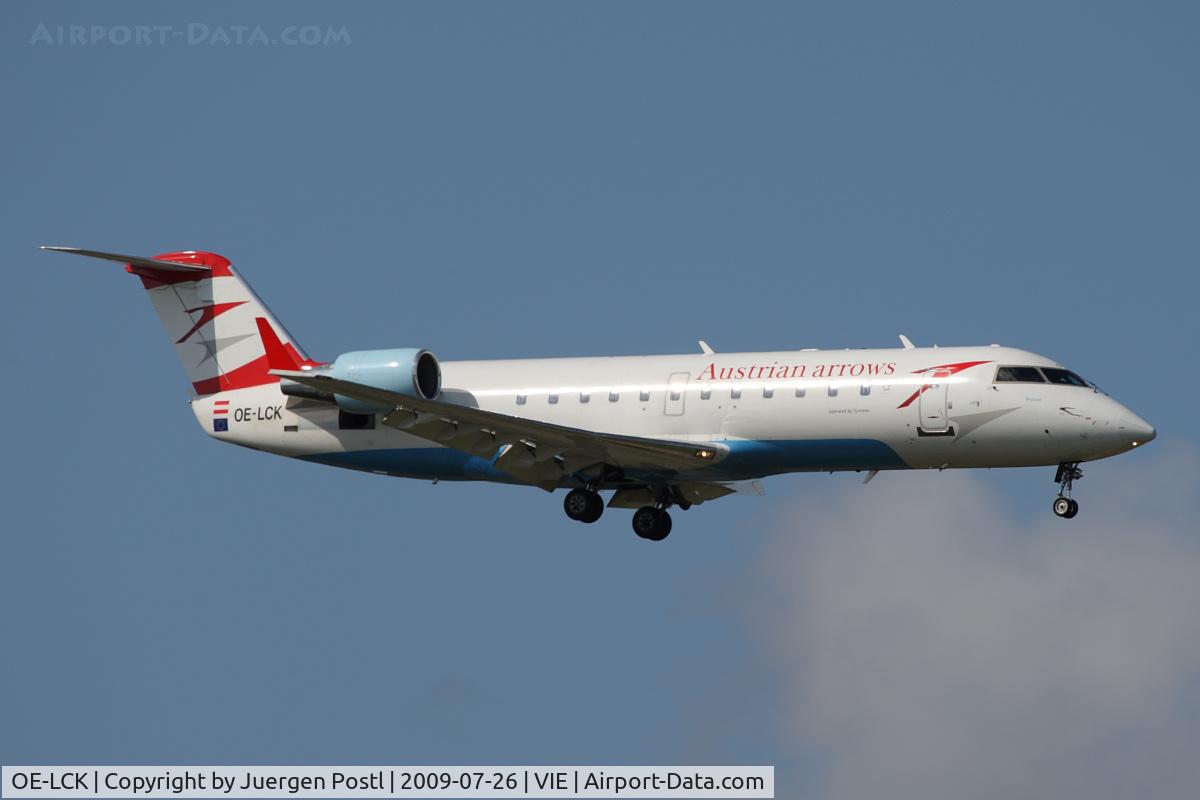 OE-LCK, 1997 Canadair CRJ-200LR (CL-600-2B19) C/N 7148, Bombardier Inc. Canadair CL 600-2B19