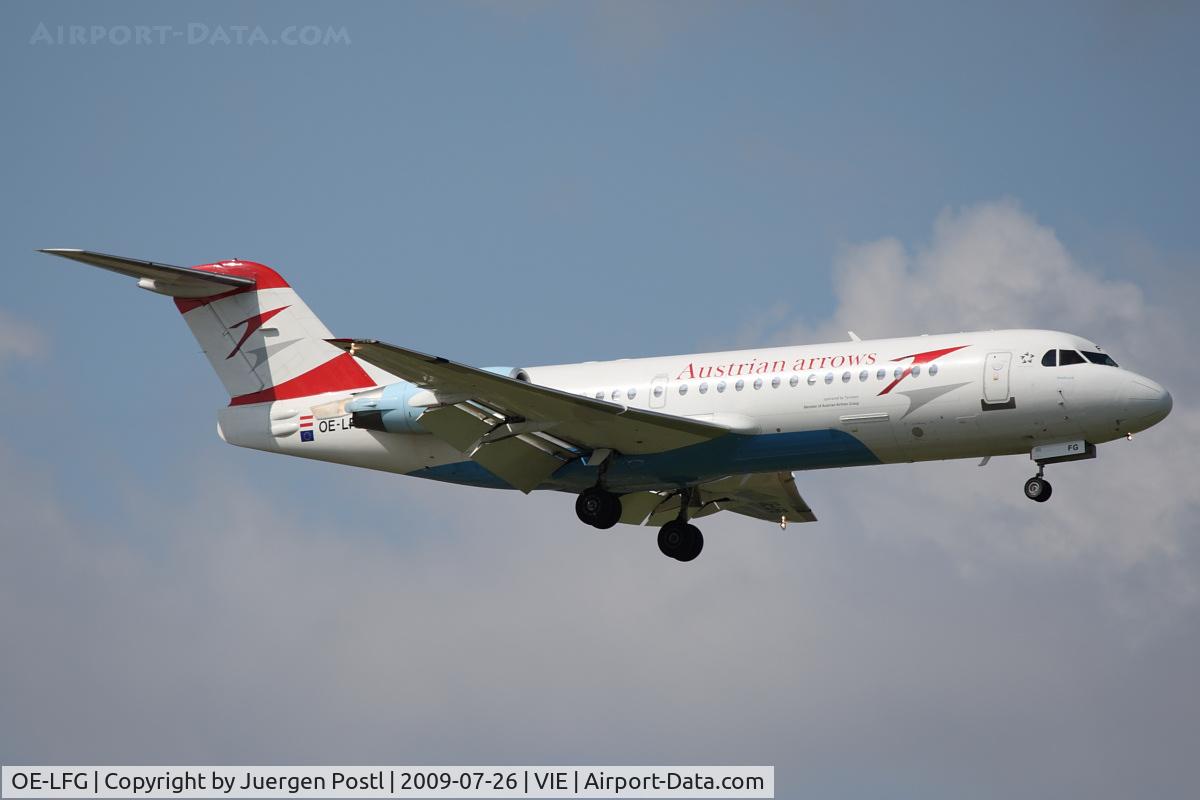 OE-LFG, 1995 Fokker 70 (F-28-0070) C/N 11549, Fokker 70