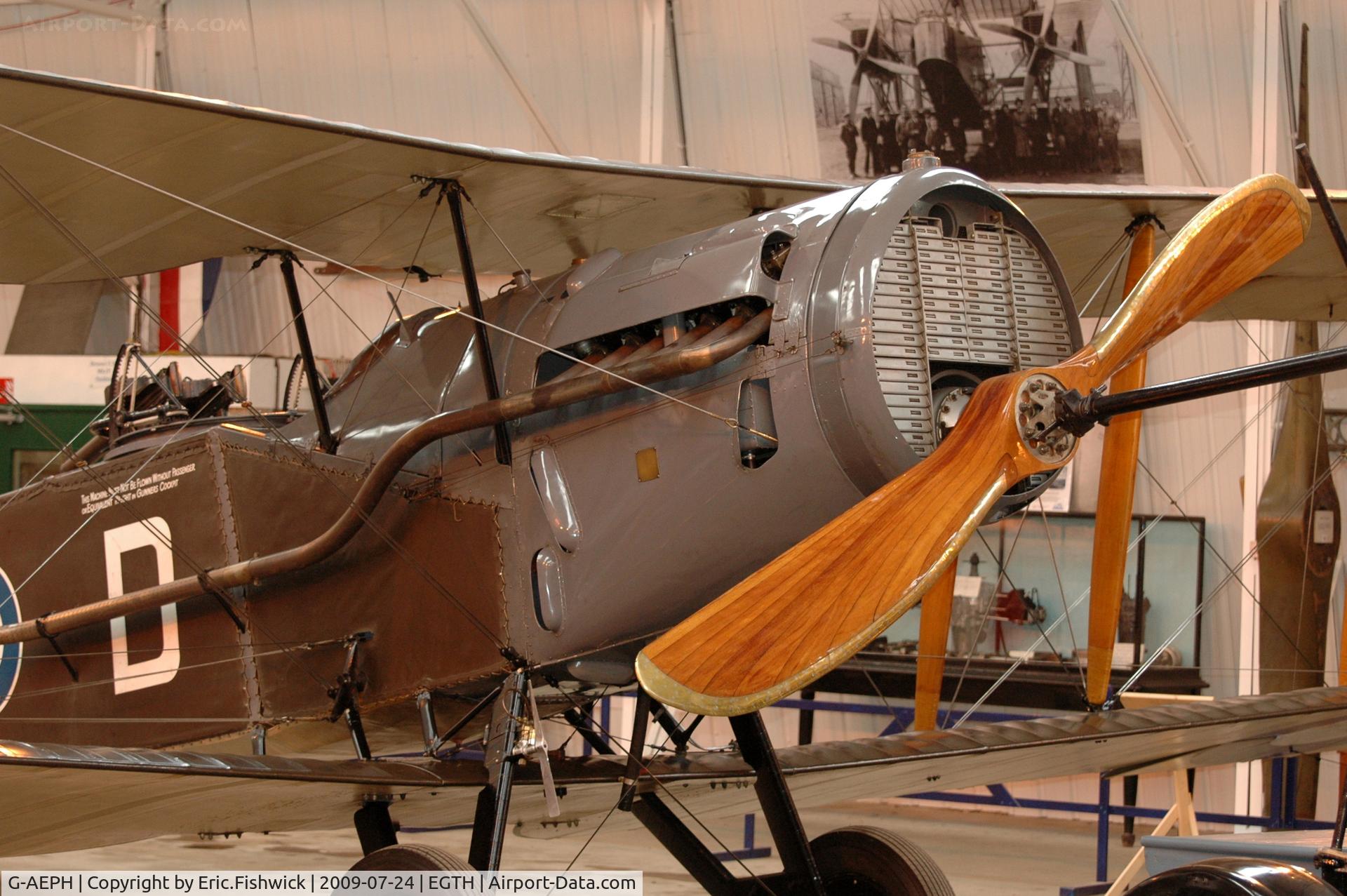 G-AEPH, 1918 Bristol F.2B Fighter C/N 7575, 4. Immaculate F2B at The Shuttleworth Collection