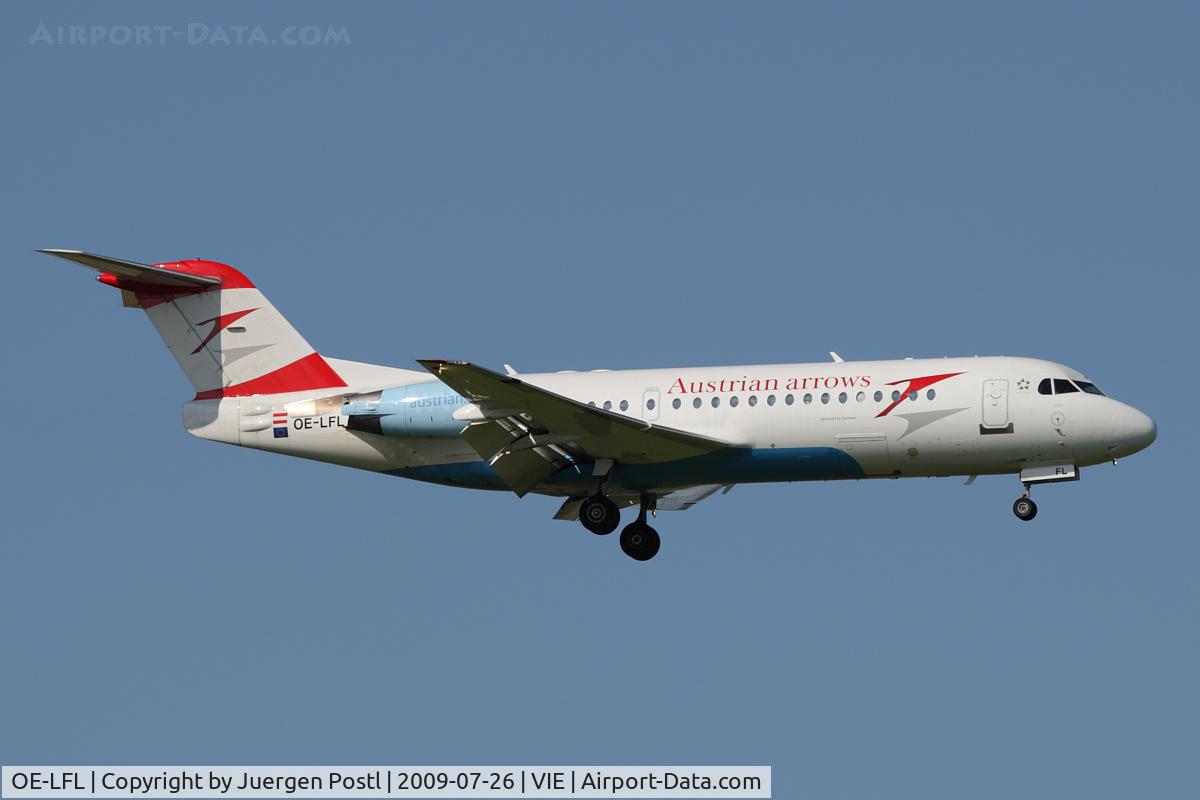 OE-LFL, 1995 Fokker 70 (F-28-0070) C/N 11573, Fokker 70