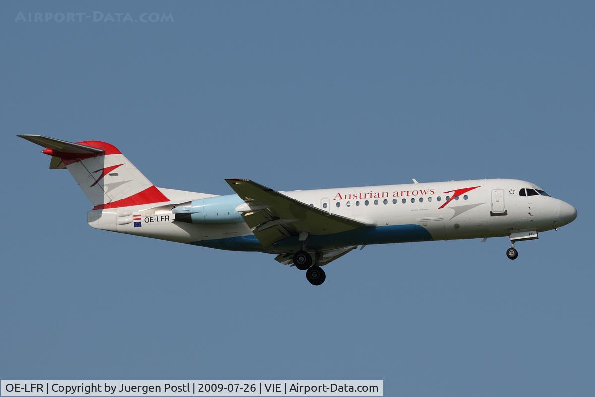 OE-LFR, 1996 Fokker 70 (F-28-0070) C/N 11572, Fokker 70