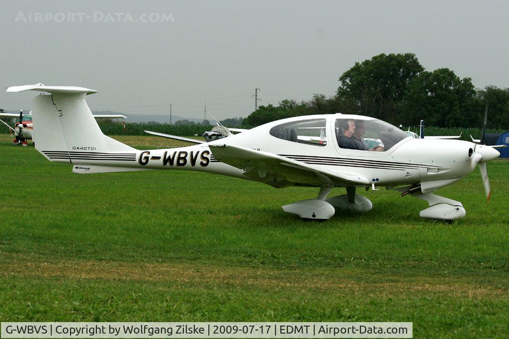 G-WBVS, 2003 Diamond DA-40D Diamond Star C/N D4.060, visitor